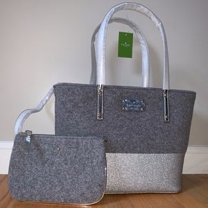 Kate Spade harmony tote with matching wristlet
